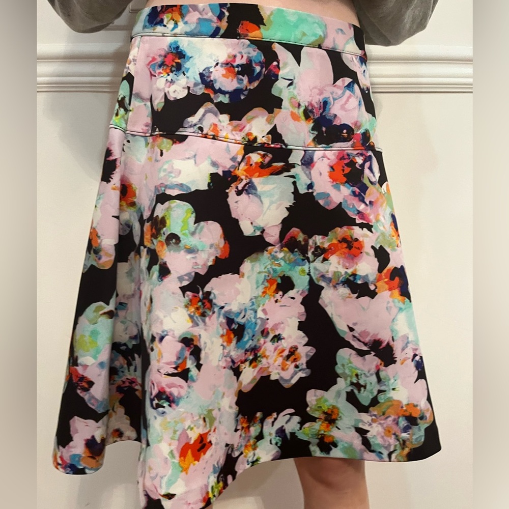 spense watercolor aline skirt